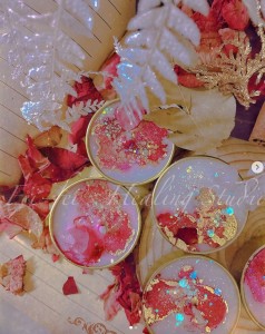 ♦Love me come with me  鎖心/愛我/感受粉紅泡泡/水晶能量蠟燭♦