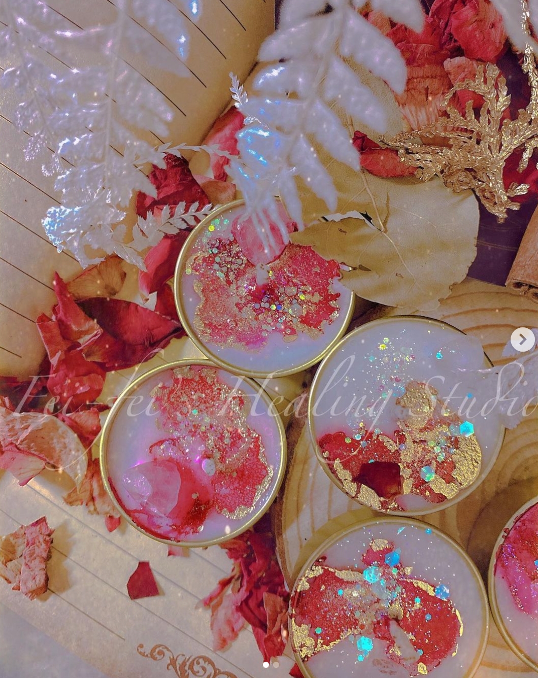 ♦Love me come with me  鎖心/愛我/感受粉紅泡泡/水晶能量蠟燭♦